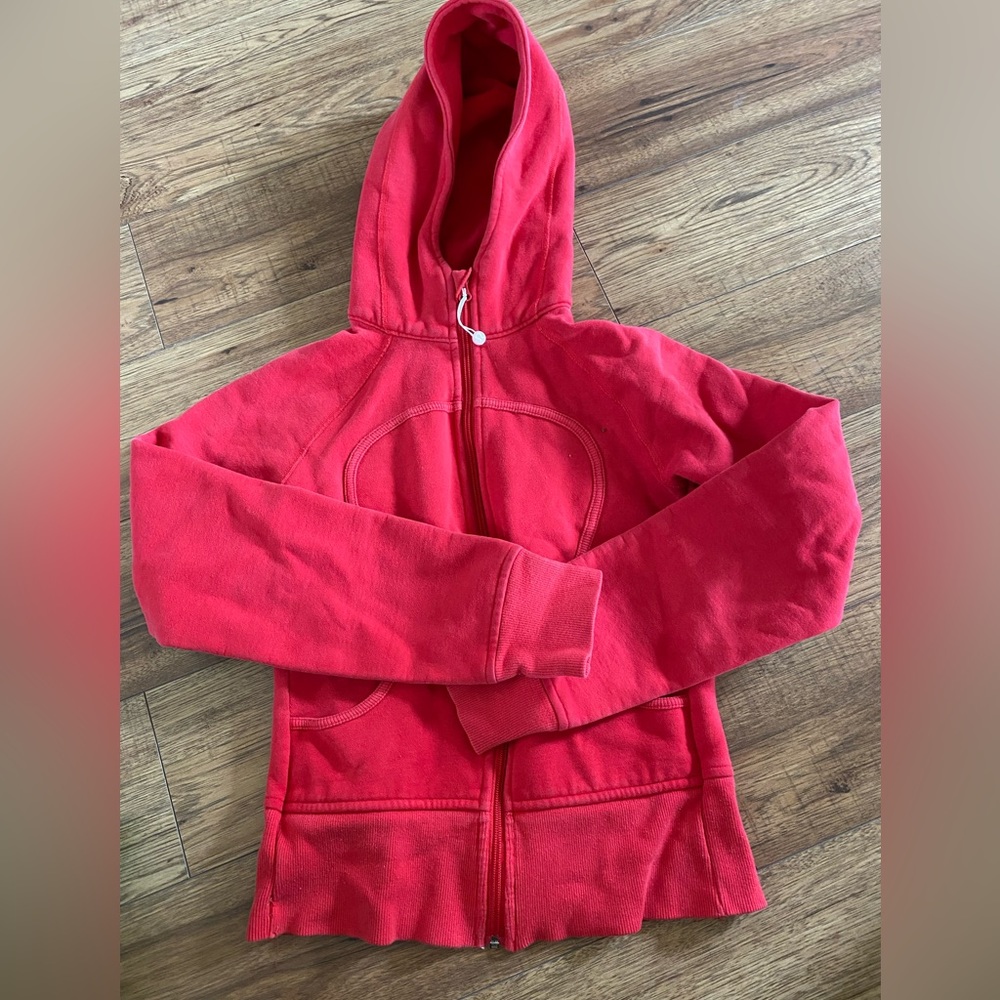 Lululemon scuba hoodie, had sides taken in to fit a size 6